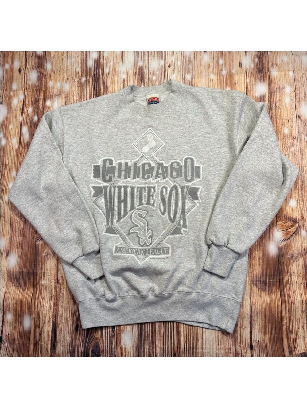 Vintage Chicago White Sox Sweatshirt Size Medium Made In USA Unisex